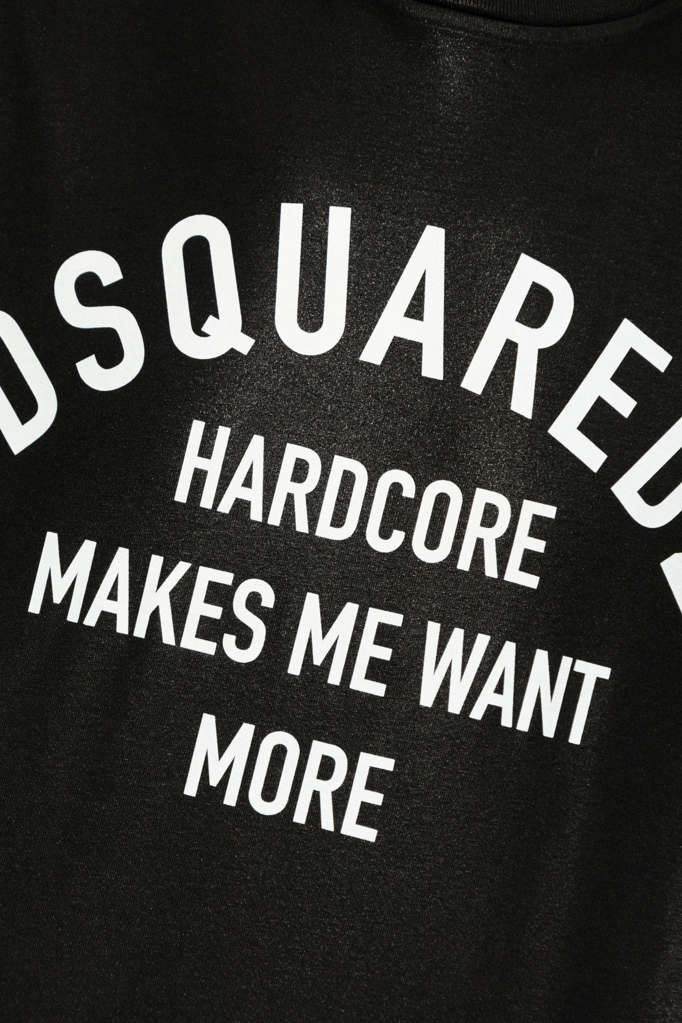 最も 割引 Czarny T-shirt Polska Vitkac - Dsquared2 nadrukiem z トップス